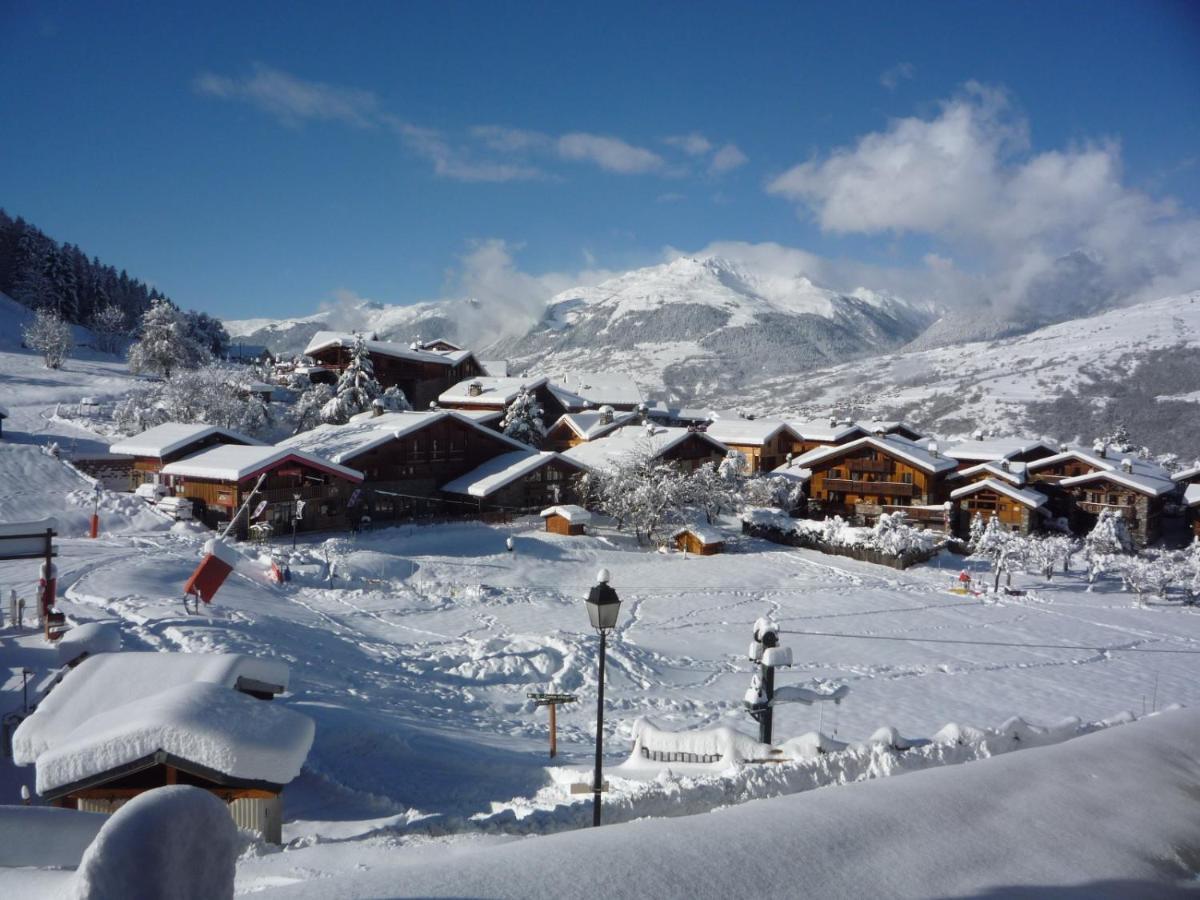 Апартаменты Montchavin La Plagne, Pistes 50M, Balcon Vue Mont Blanc Экстерьер фото
