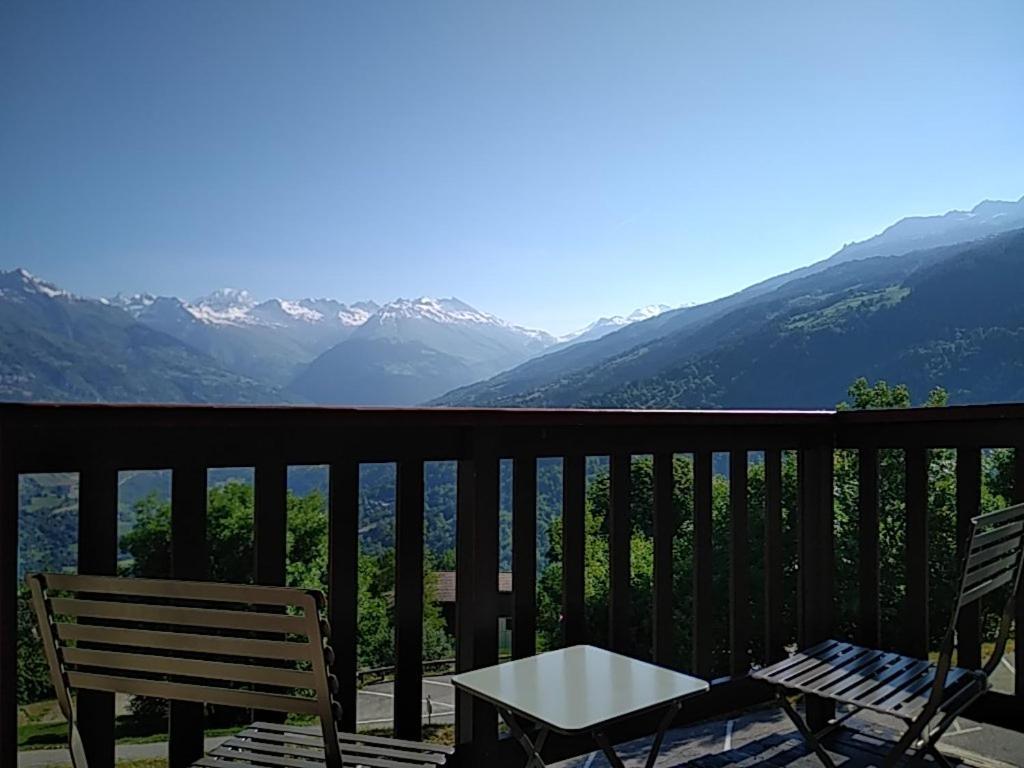 Апартаменты Montchavin La Plagne, Pistes 50M, Balcon Vue Mont Blanc Экстерьер фото